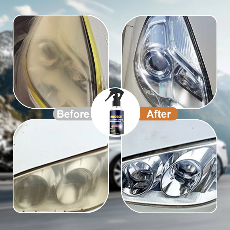 Headlight Cleaner Restores Clarity & Removes Yellowing