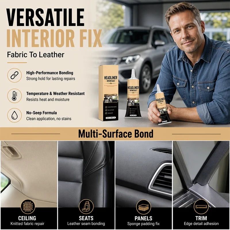 Headliner Adhesive Stain-Free & Heat Resistant