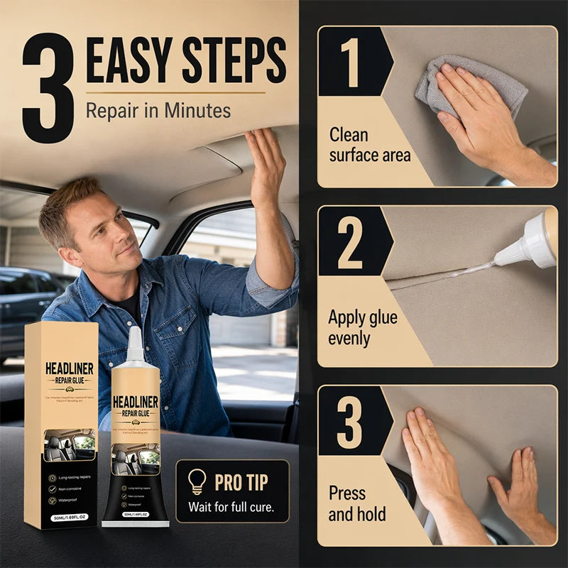 Headliner Adhesive Stain-Free & Heat Resistant