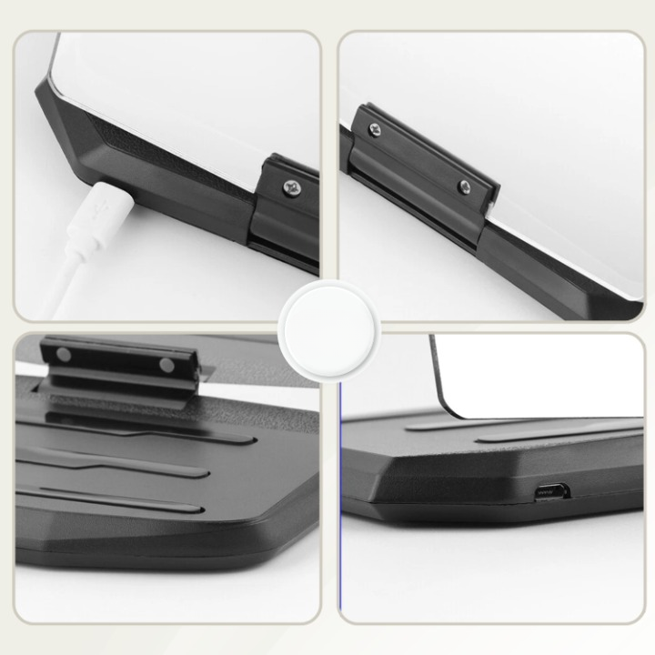 Heads-Up Display Windshield Projection Auto Brightness & Wireless Charging