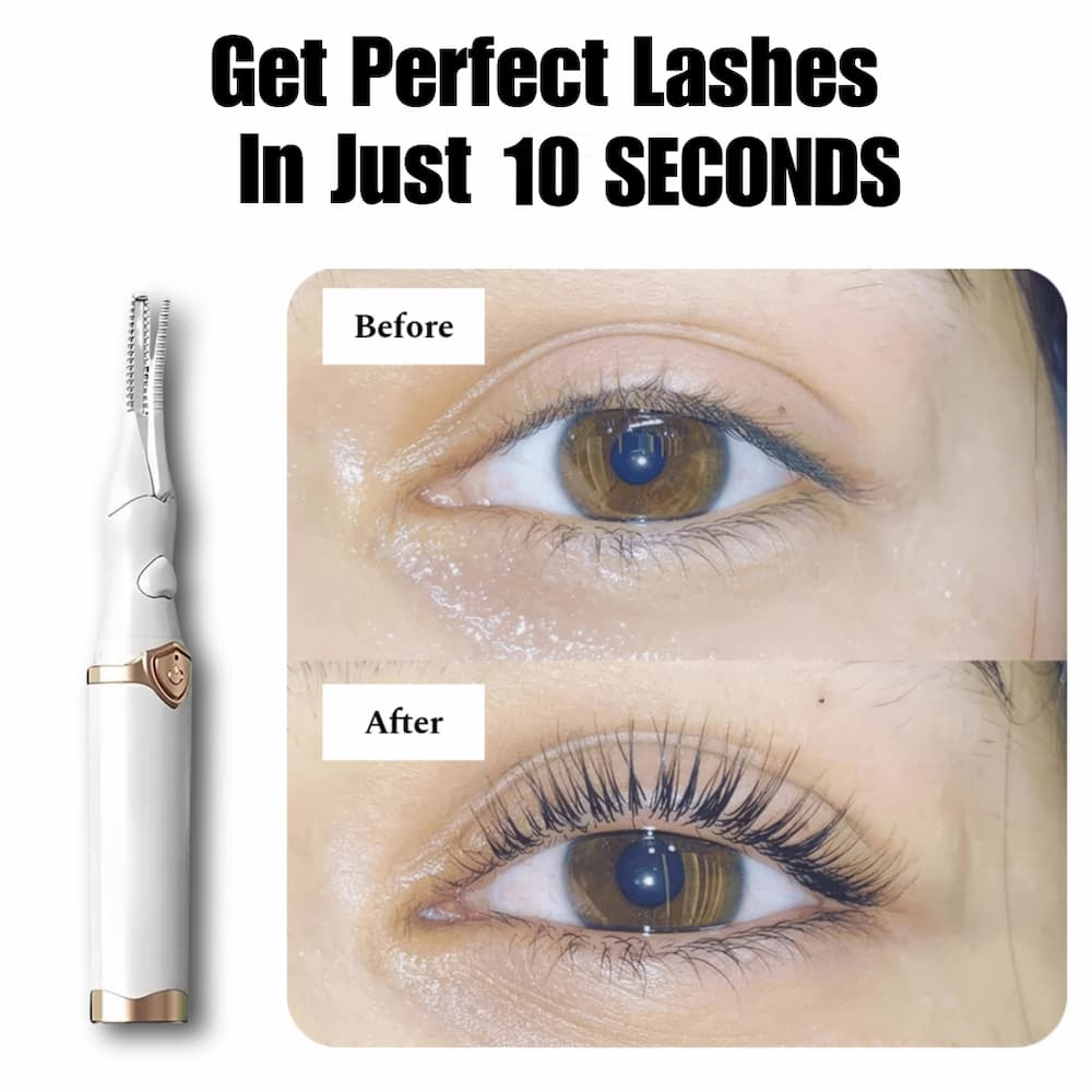 Heated Eyelash Curler Even Heated Comb Adjustable Heat