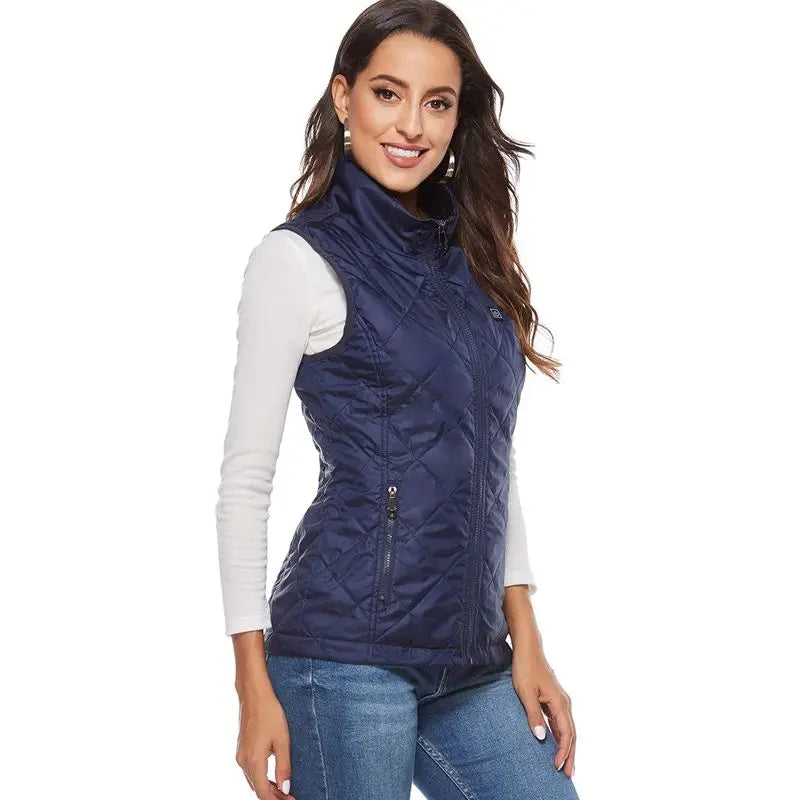 Heated Vest USB Powered Infrared Lightweight Softshell