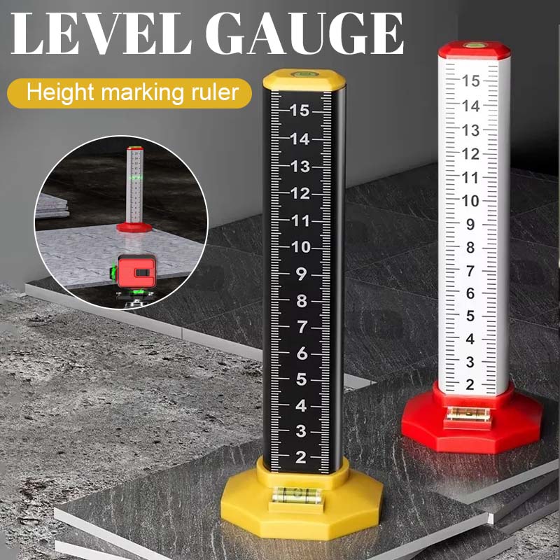 Height Gauge Aluminum Magnetic Base & Spirit Level