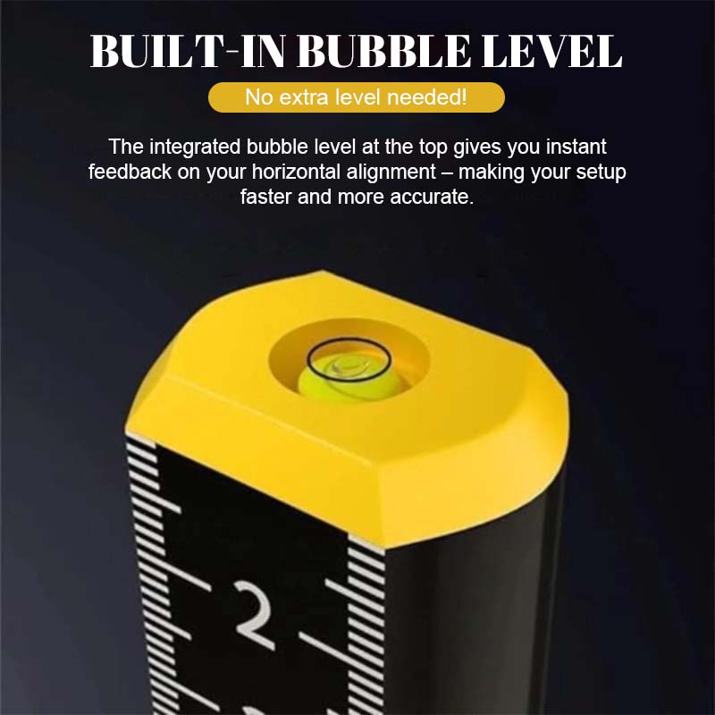 Height Gauge Aluminum Magnetic Base & Spirit Level