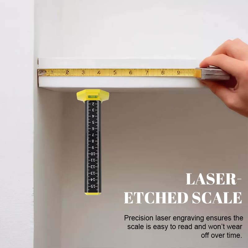 Height Gauge Aluminum Magnetic Base & Spirit Level