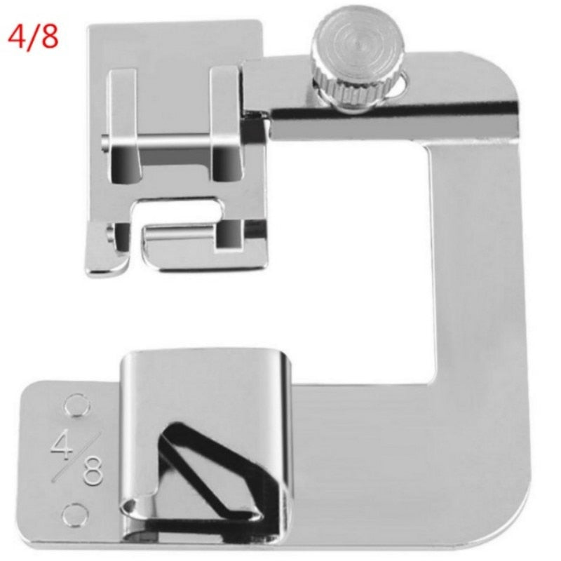 Hemming Foot Set 3-Piece Stainless Steel Snap-On Compatible