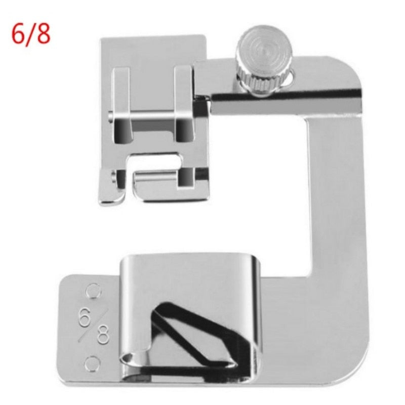 Hemming Foot Set 3-Piece Stainless Steel Snap-On Compatible