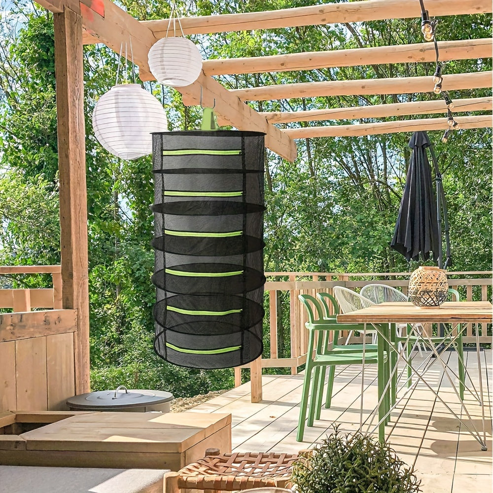 Herb & Seed Drying Rack Multi-Tier Foldable Breathable Mesh