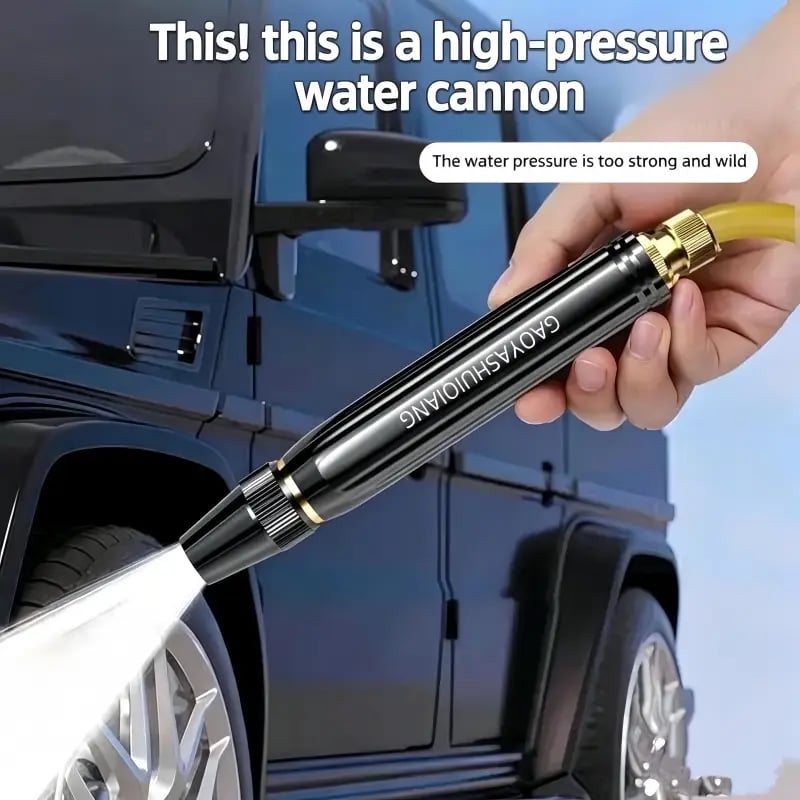 High-Pressure Sprayer Adjustable Jet Nozzle & Ergonomic Non-Slip Handle
