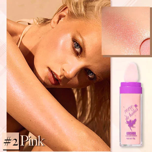 Highlighter Stick Puff Applicator Long-Lasting & Smudge-Free