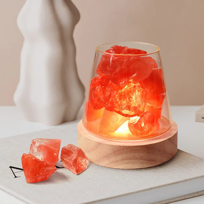 Himalayan Salt Lamp Rechargeable LED Diffuser