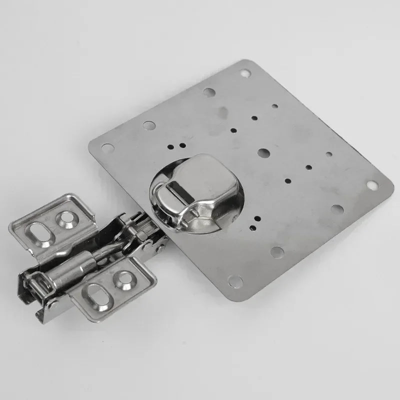 Hinge Repair Plate Stainless Steel Set of 10
