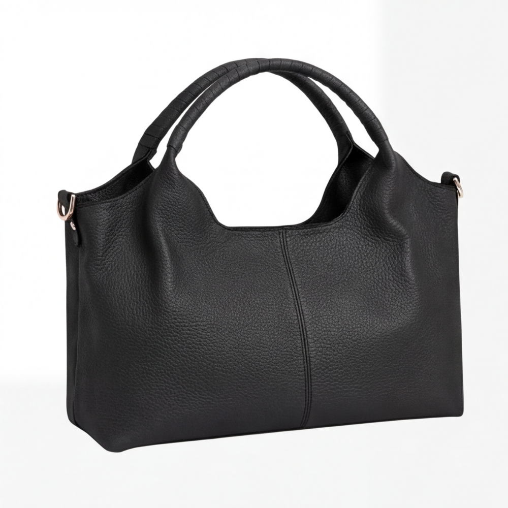 Hobo Bag Soft Faux Leather Five Interior Compartments