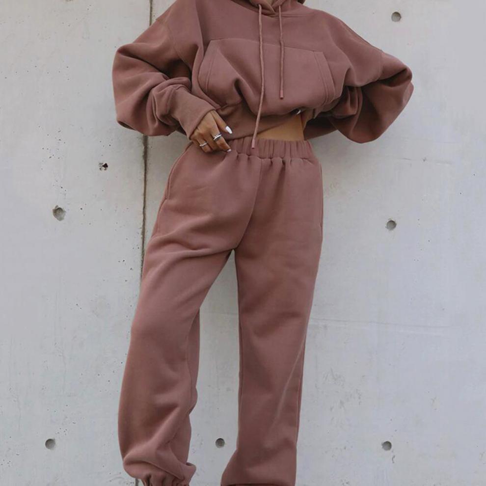 Hooded Coat Warm Lightweight Front Pockets & Drawstring