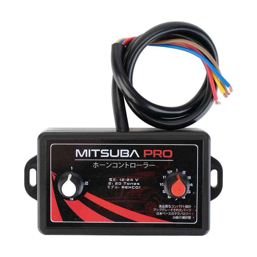 Horn Control Unit Dual Rotary 12/24V Compatible