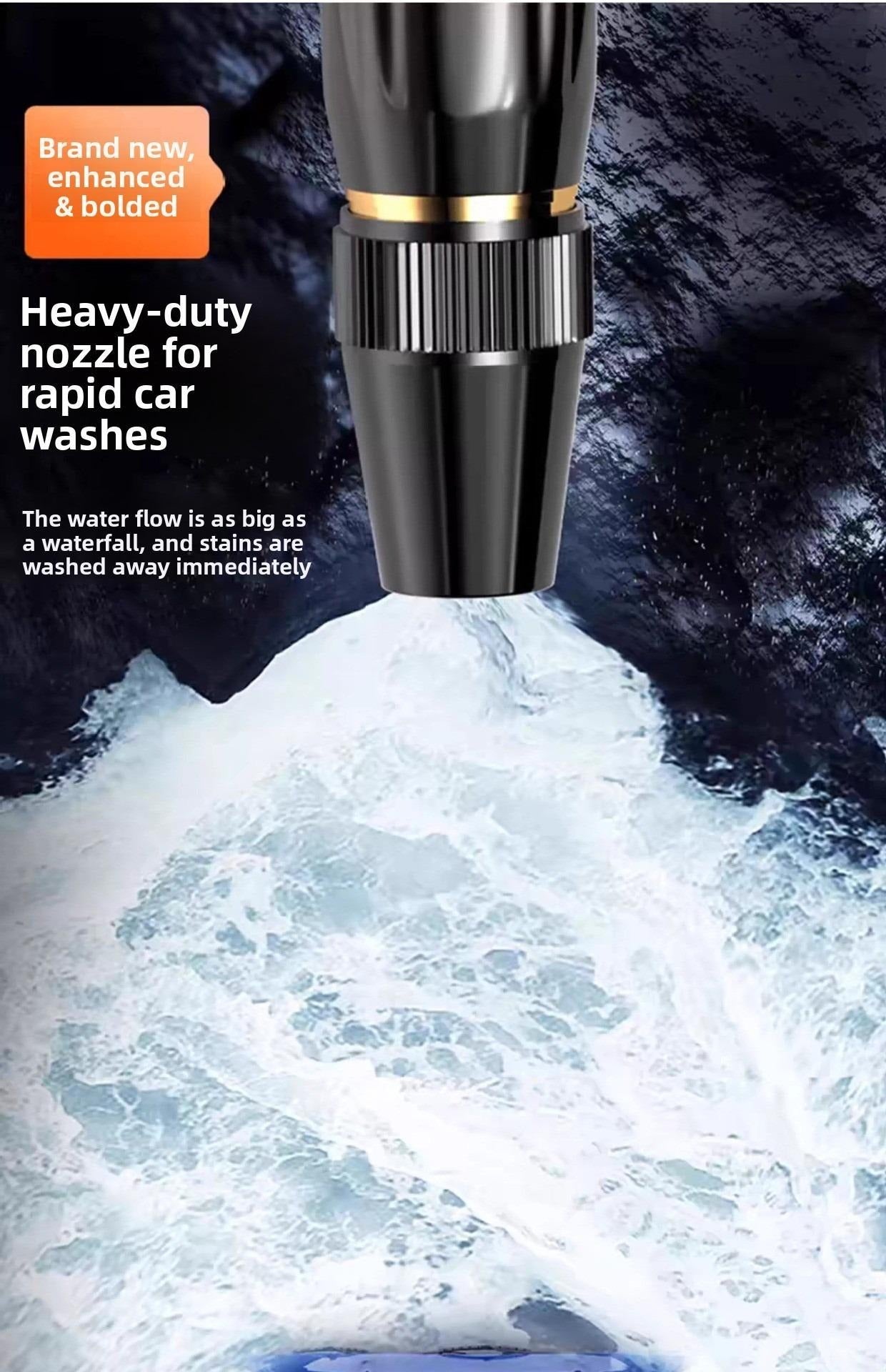 Hose Nozzle High-Pressure Dual Jet & Fan Spray