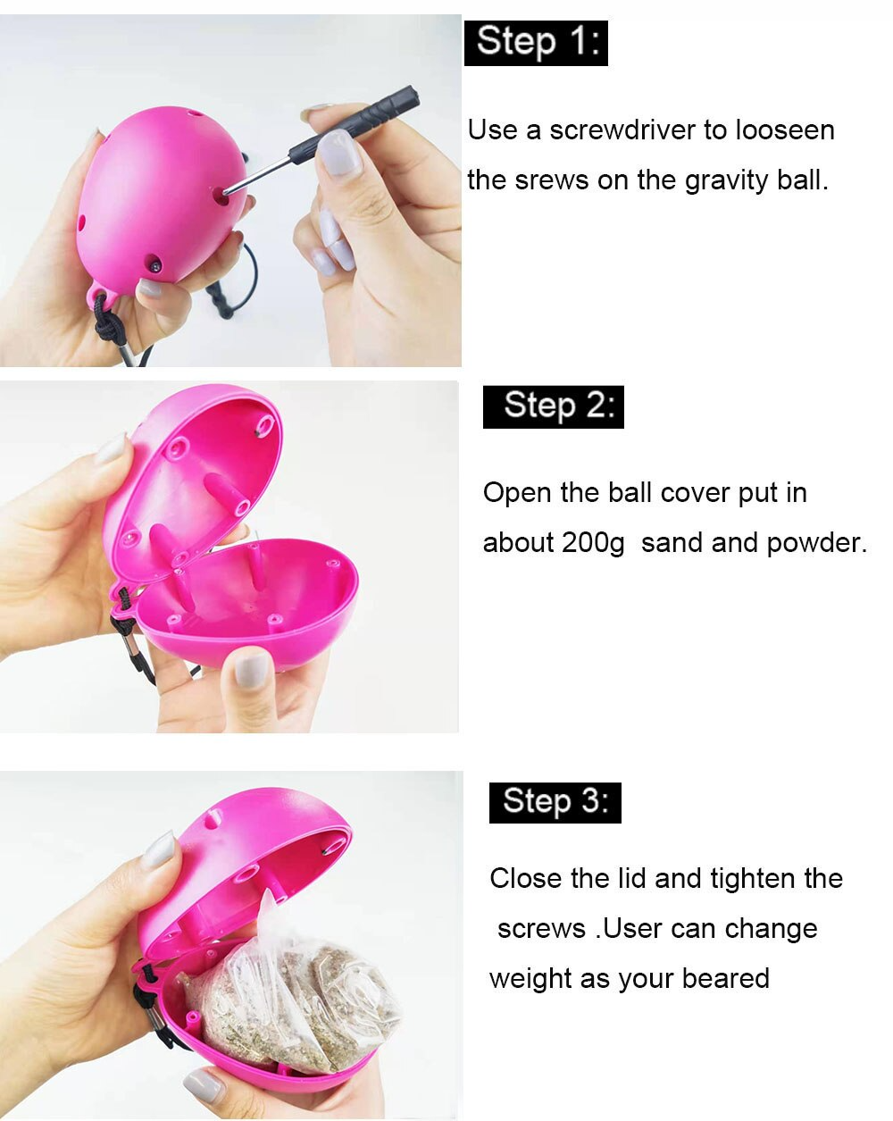 Hula Hoop Weighted & Adjustable Detachable Links