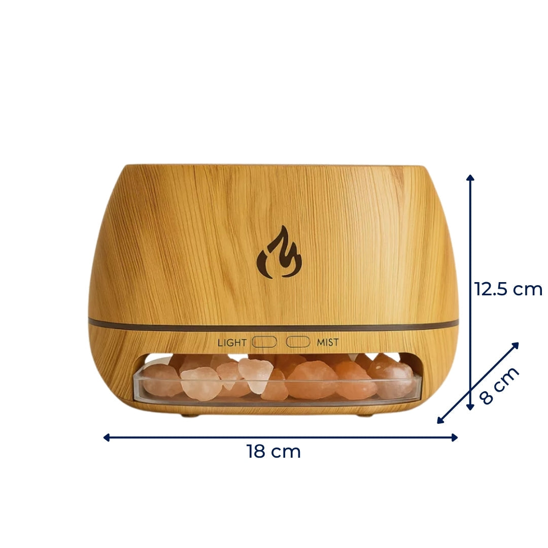Humidifier Himalayan Salt Stones Ultrasonic Mist