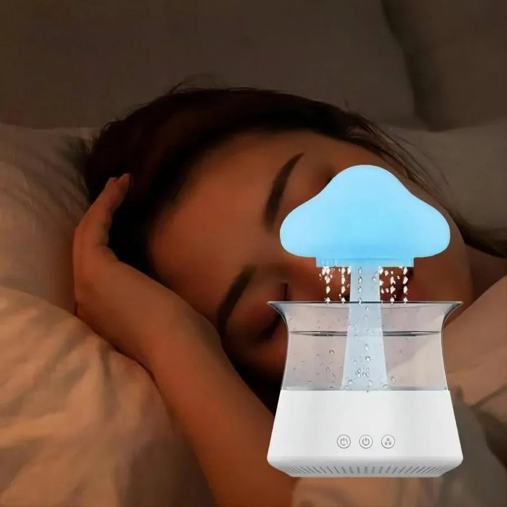 Humidifier Ultrasonic Cloud Shape Rain Effect