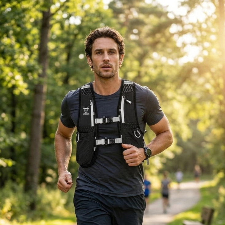 Hydration Vest Ultralight 250g Breathable Mesh & Reflective Strips