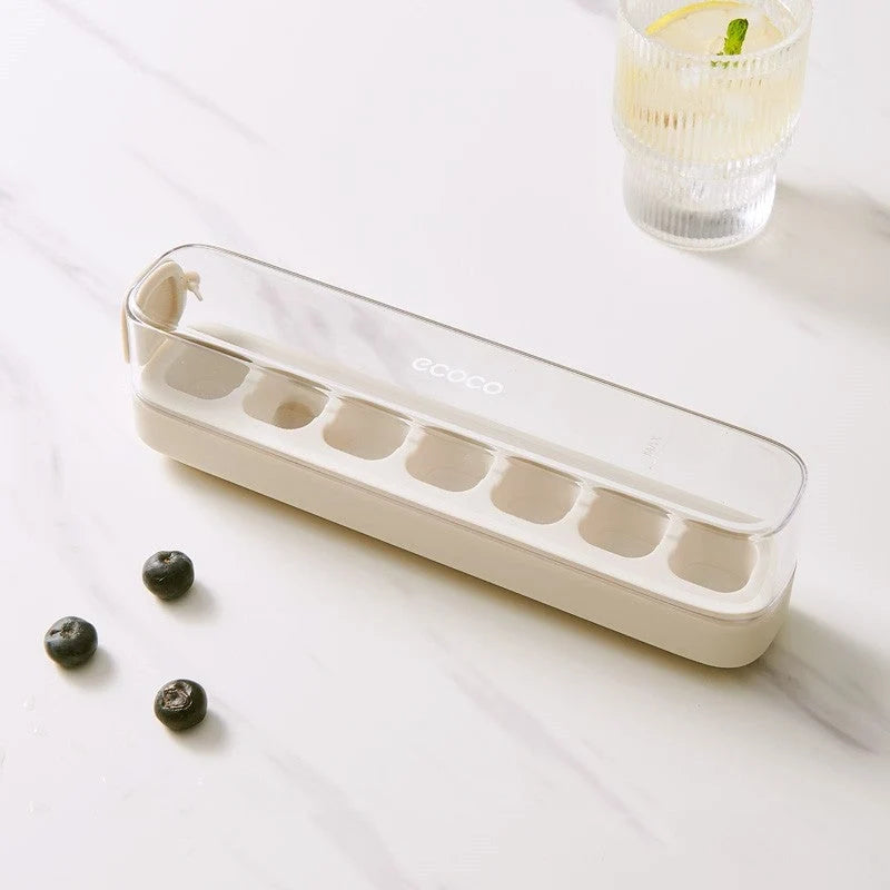 Ice Cube Tray Press-To-Release Adjustable Sizes BPA-Free