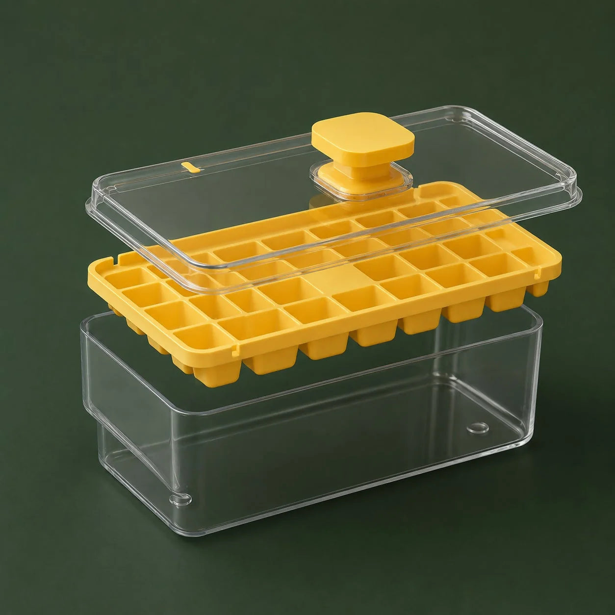 Ice Cube Tray Set Easy Release Hygienic Storage
