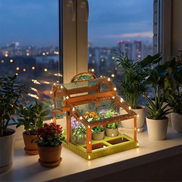 Indoor Greenhouse For Kids Acrylic Mist System