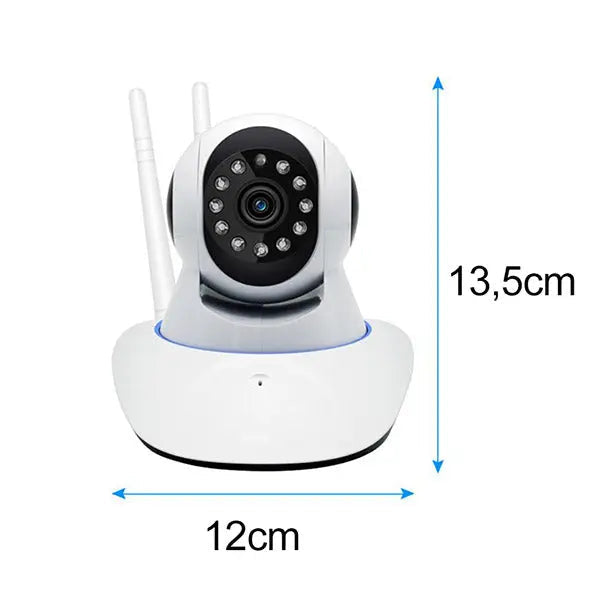 Indoor Security Camera 1080p Night Vision Pan-Tilt & Two-Way Audio