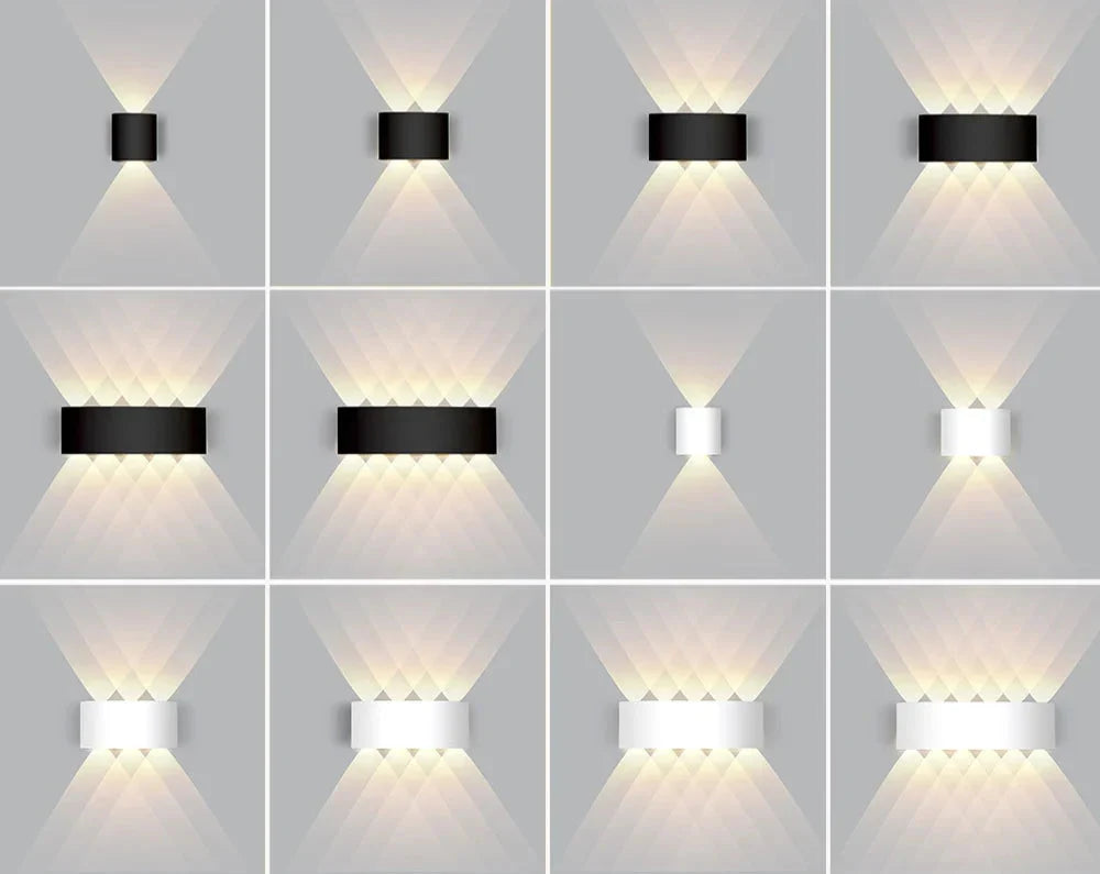 Indoor Wall Light Up-Down LED Warm White