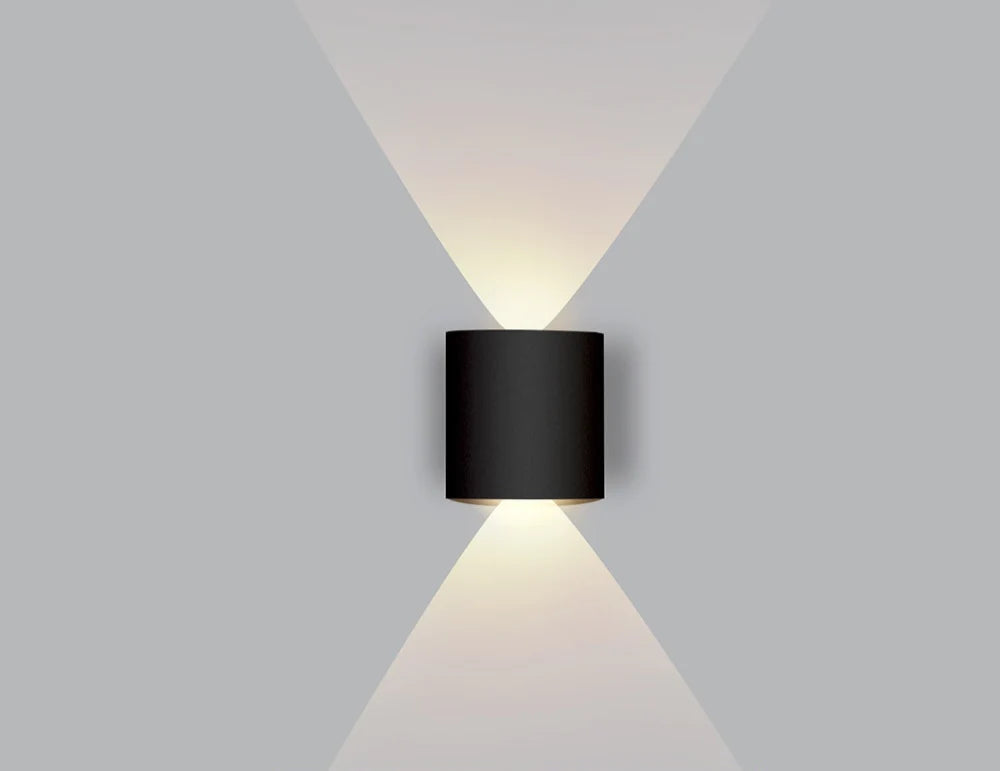 Indoor Wall Light Up-Down LED Warm White Aluminum
