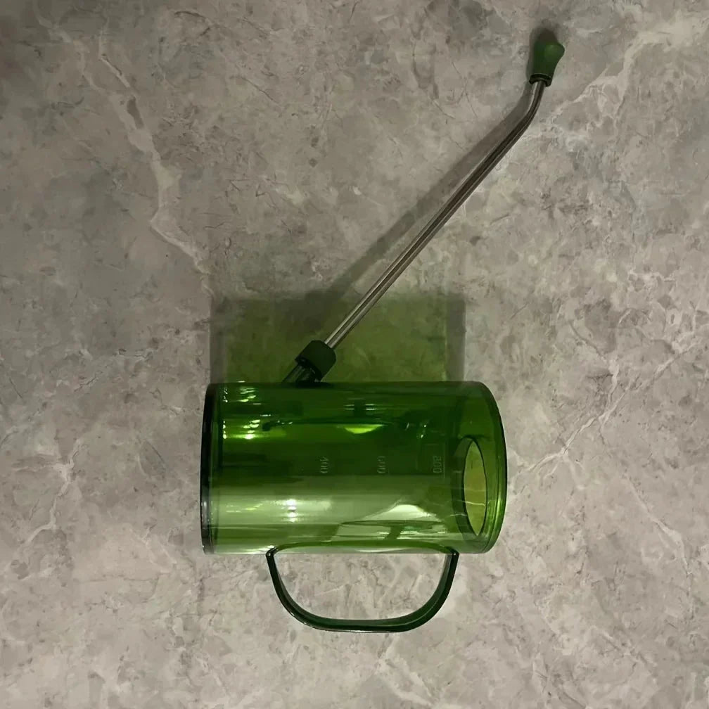 Indoor Watering Can Long Metal Spout Measurement Marks