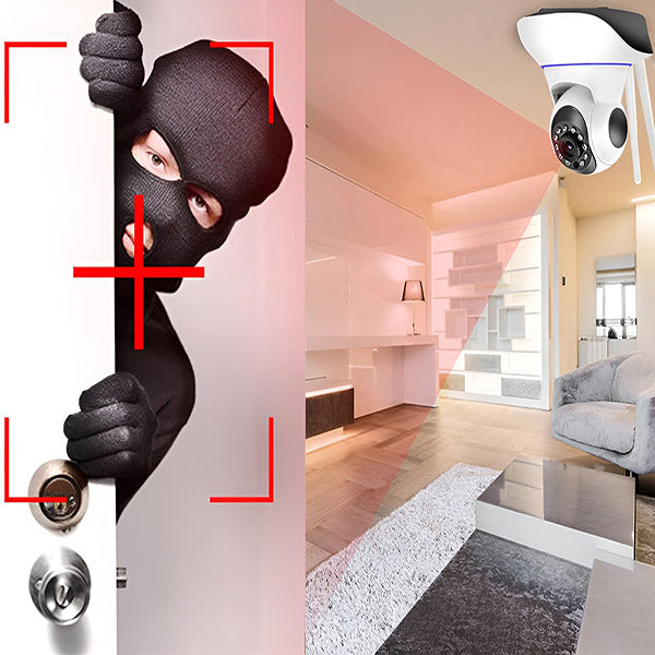 Indoor Wi-Fi Camera 1080p Pan & Tilt Night Vision