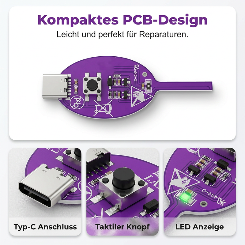 Inductance Meter Compact USB-C Powered LED Indicator