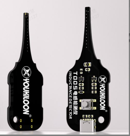 Inductance Meter Contactless One-Button PCB Tester