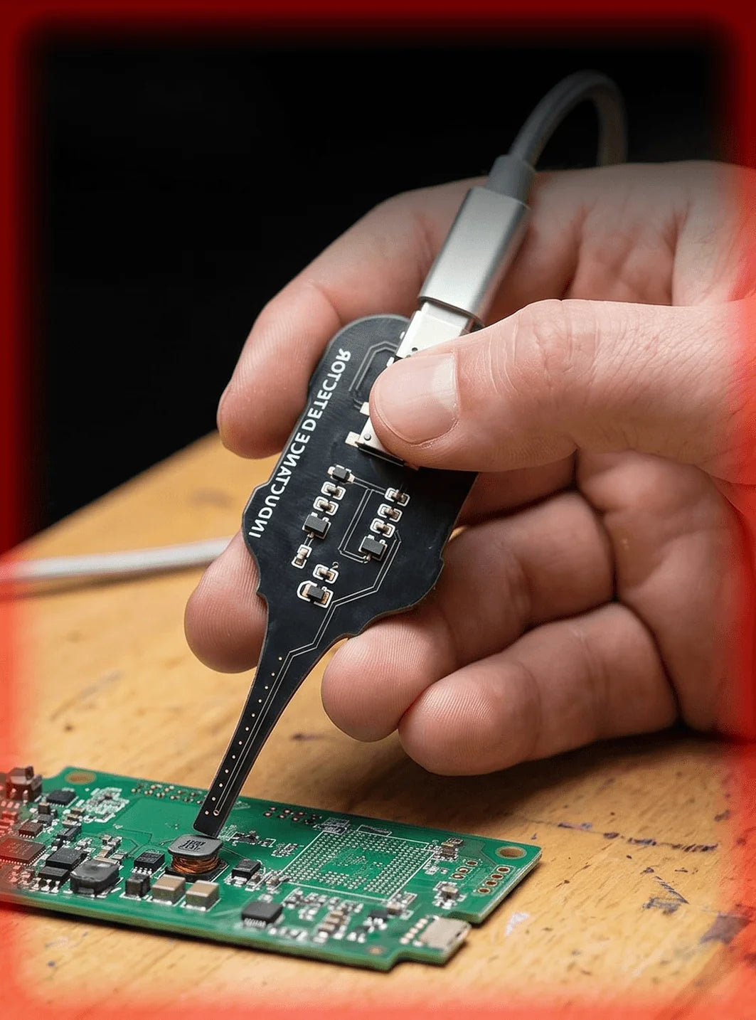 Inductance Meter Contactless Testing & LED Indicator