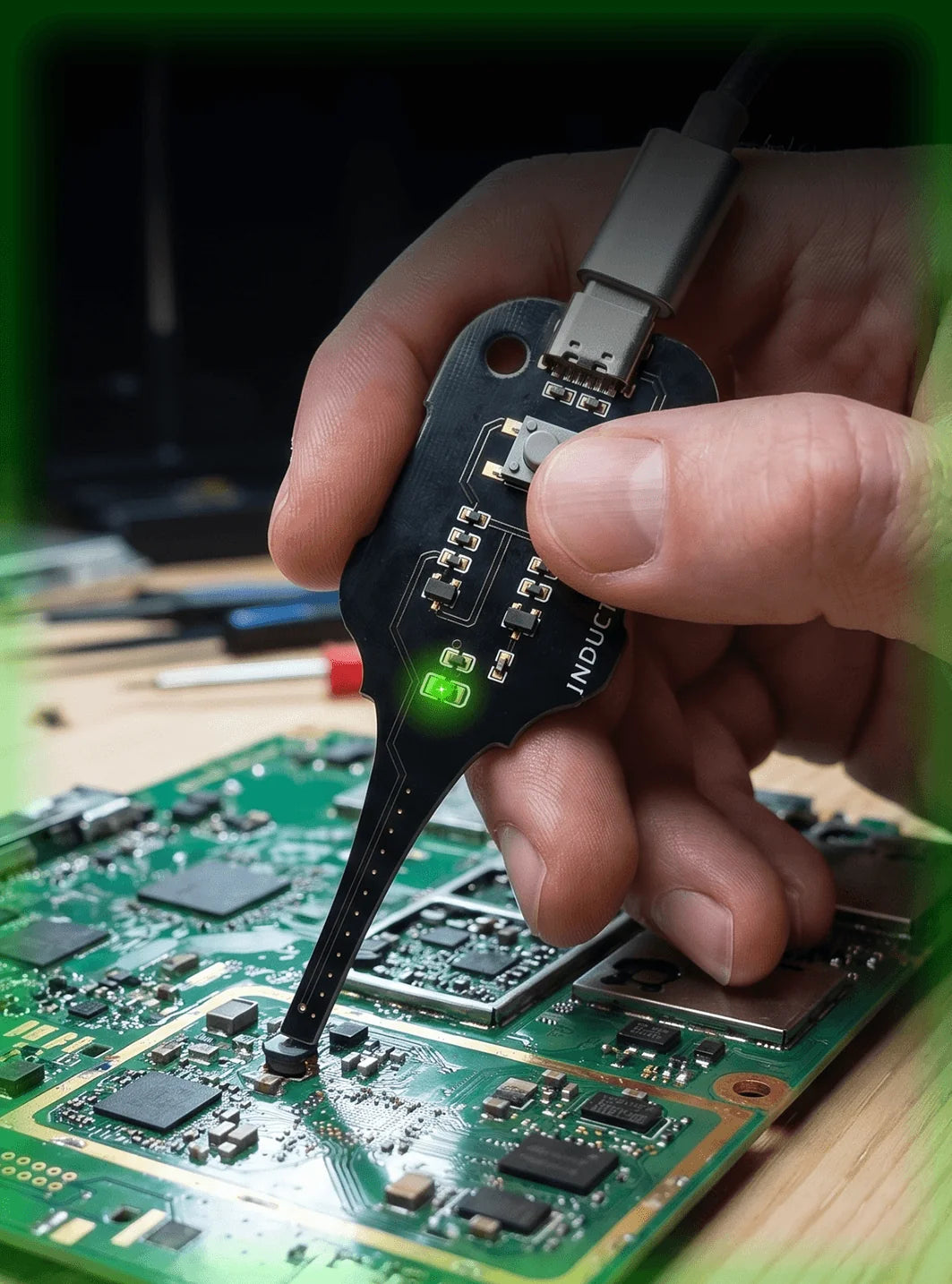 Inductance Meter Contactless Testing & LED Indicator