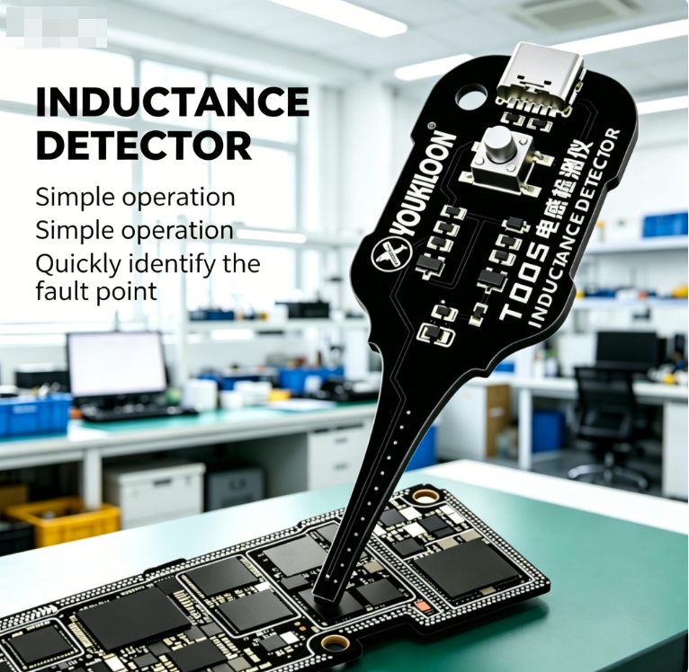 Inductance Tester Contactless Instant Fault Detection USB-C Powered