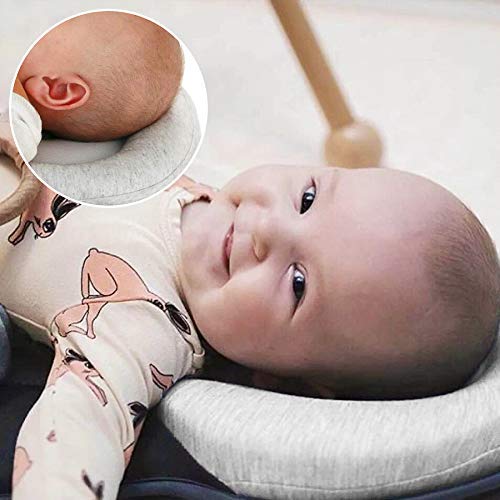 Infant Sleep Nest Anti-Rollover Pediatrician-Designed Headrest Breathable Cotton Blend