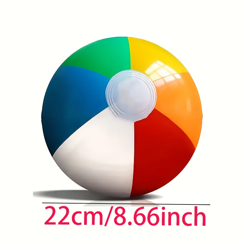 Inflatable Beach Ball Multicolored PVC 22 cm