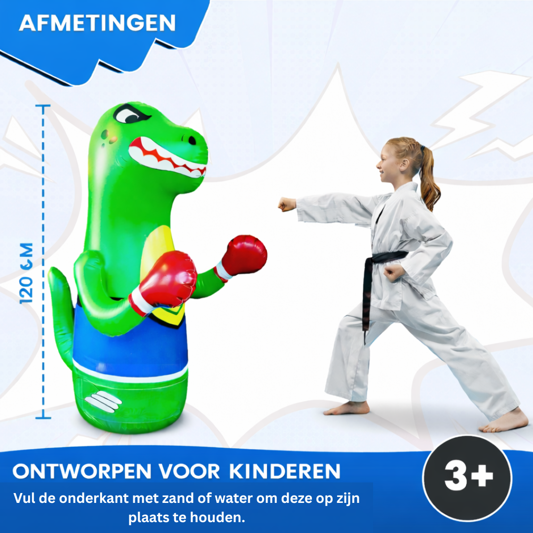 Inflatable Boxing Figure 47 Inch Sand-Filled Base & Pump
