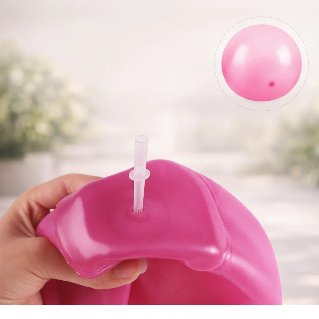 Inflatable Play Ball Tear-Resistant Self-Sealing Valve