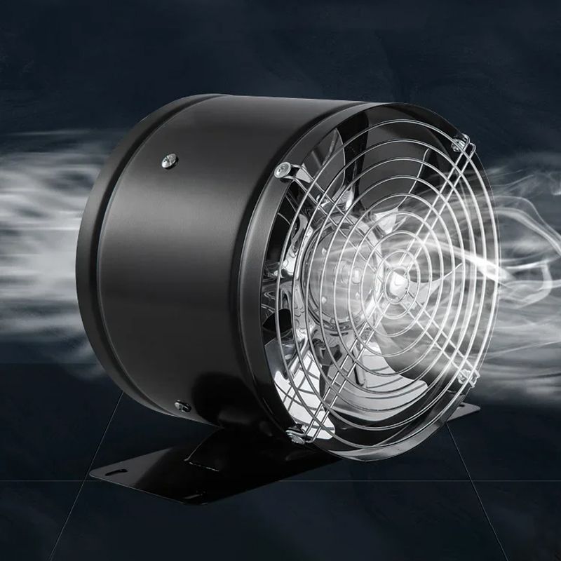 Inline Duct Fan Quiet Powerful Metal Housing