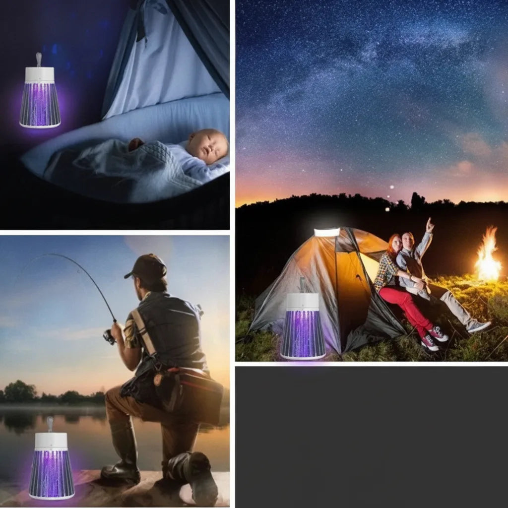 Insect Killer UV LED Silent USB Rechargeable