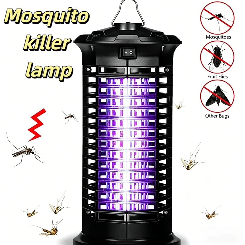 Insect Trap 360-Degree UV LED Electric Grid Pet-Safe