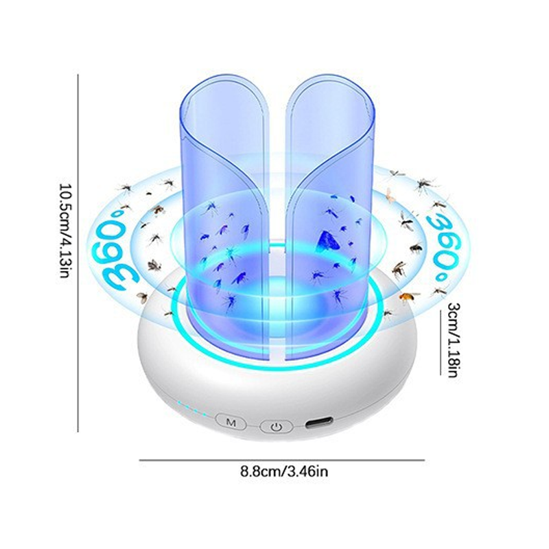 Insect Trap 360° UV Light USB-Powered Chemical-Free