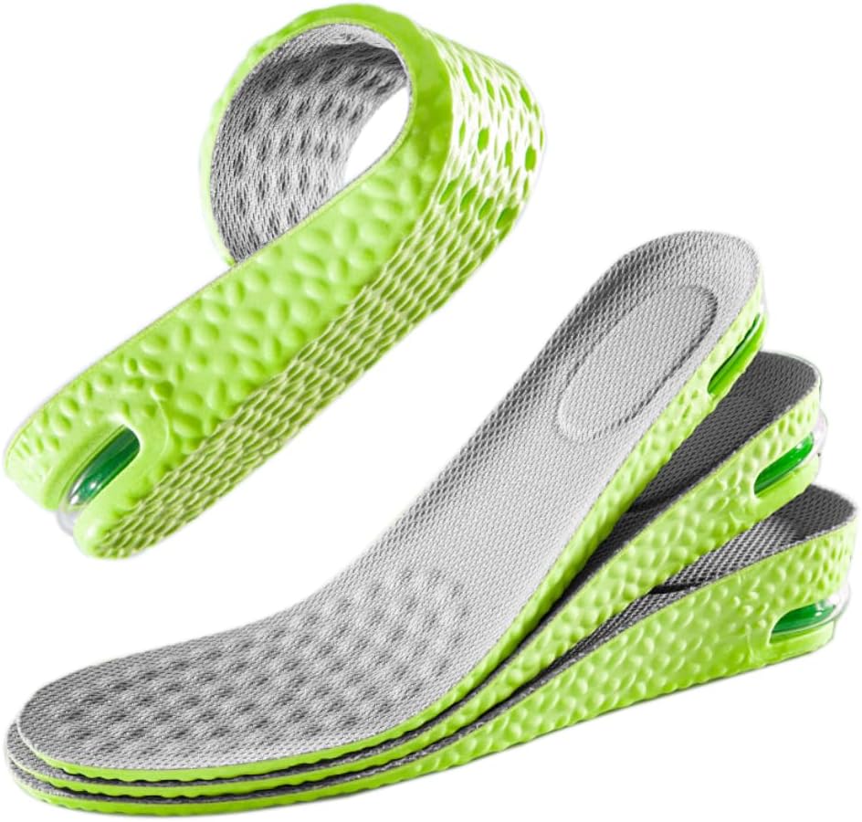 Insoles Adjustable Height 3.5 cm Contoured Arch Support