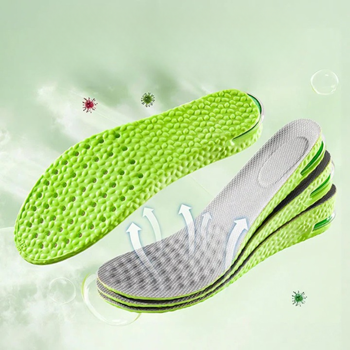 Insoles Adjustable Height 3.5 cm Contoured Arch Support
