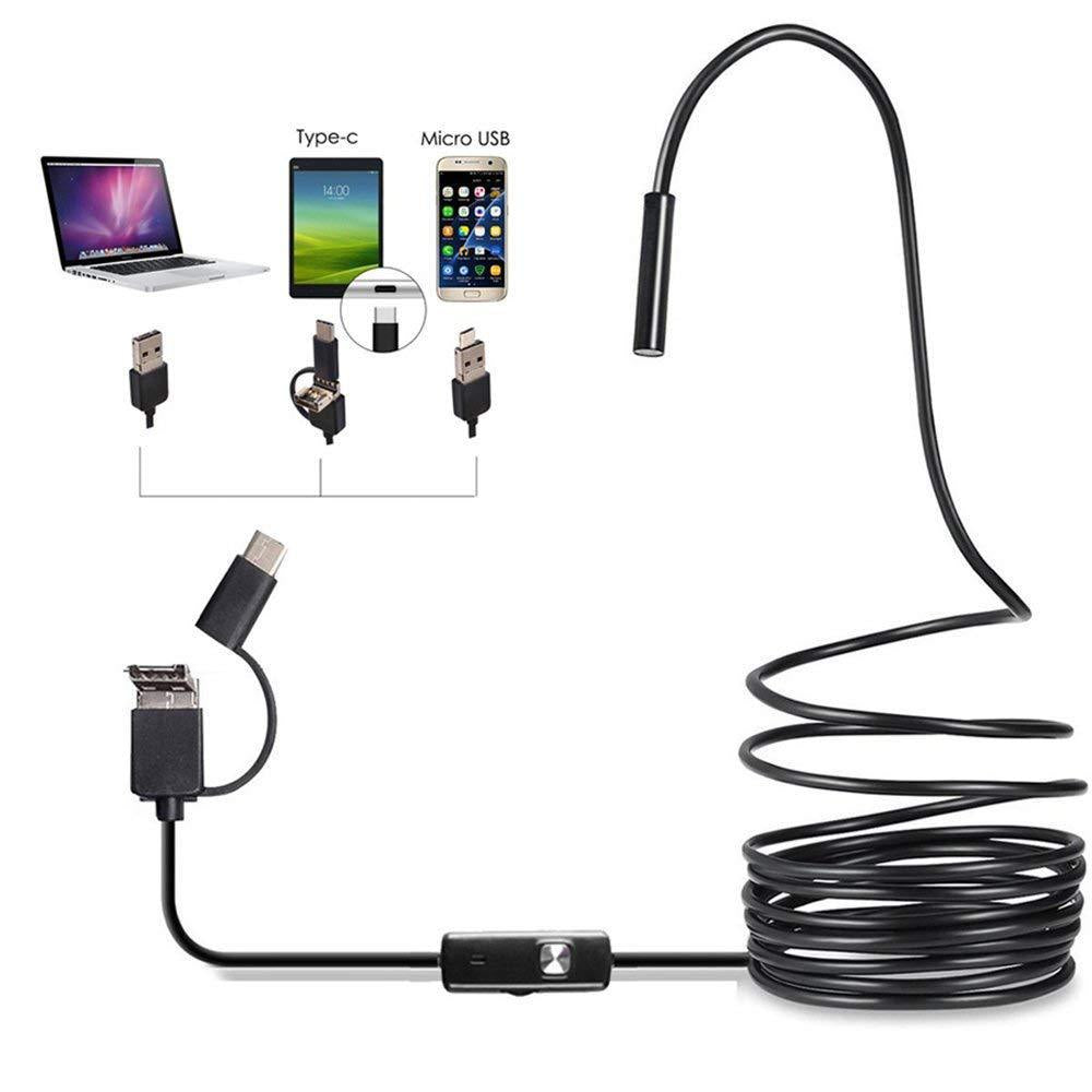 Inspection Camera USB Powered Waterproof Semi-Rigid Cable