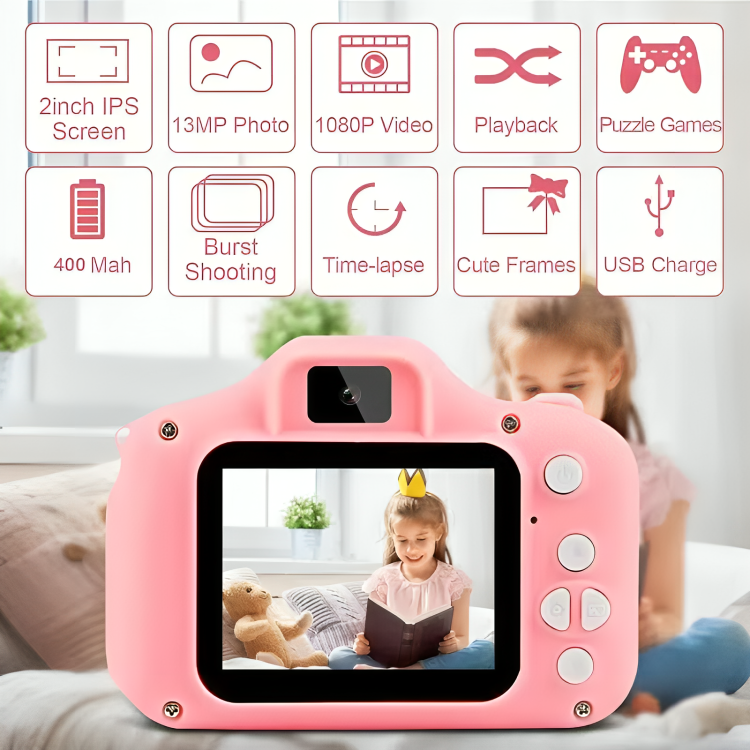 Instant Camera Retro Design Instant Prints Compact