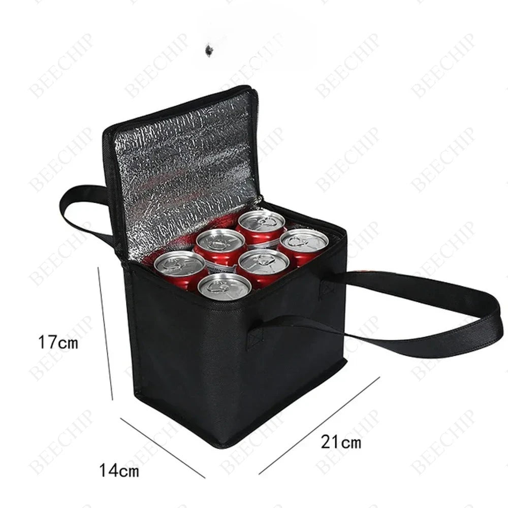 Insulated Cooler Bag Foldable & Compact Aluminum Lined